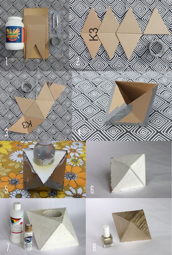 Geometric concrete plante1