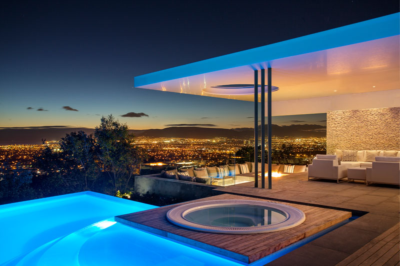 Geometry of the City Villa with amazing views