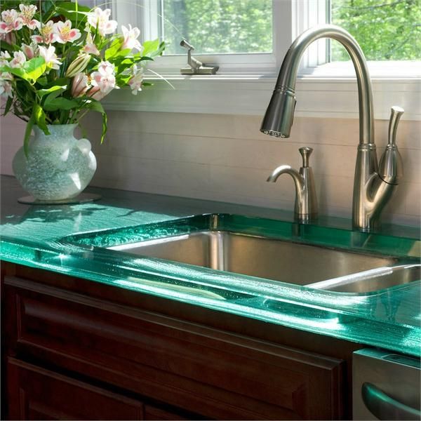 Recycled Glass Countertops