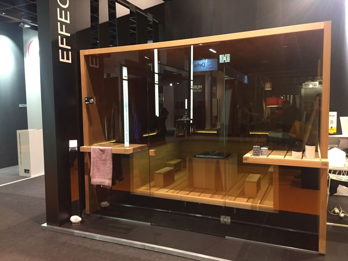glass effegibi sauna