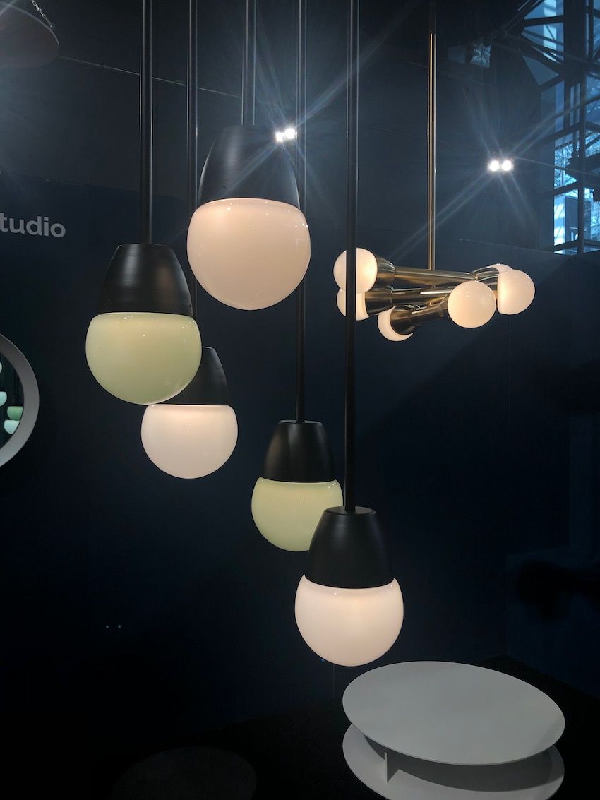 globe pendants by Ben Barber Studio