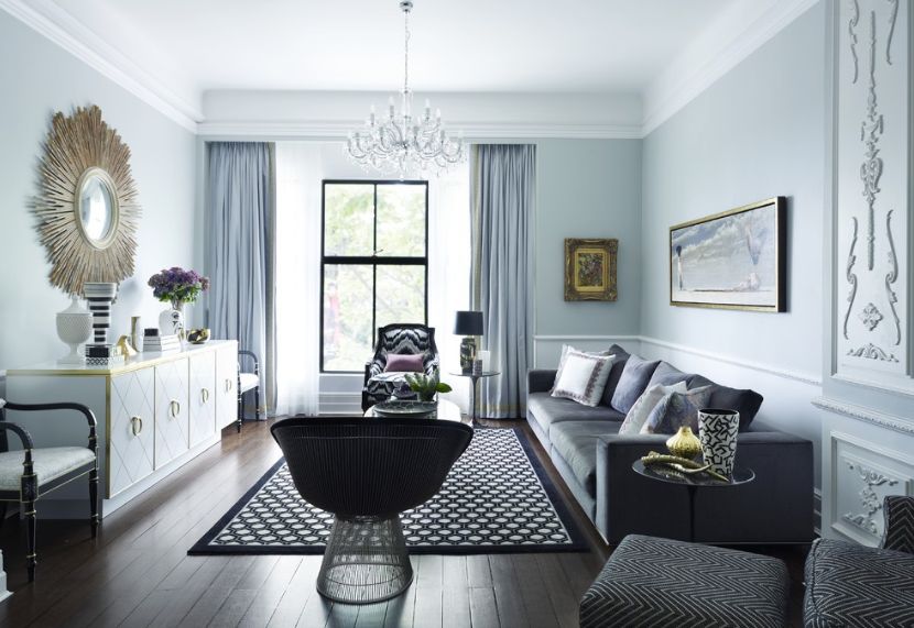 grey-living-room-we-love-with-Double-Rod-Pocket