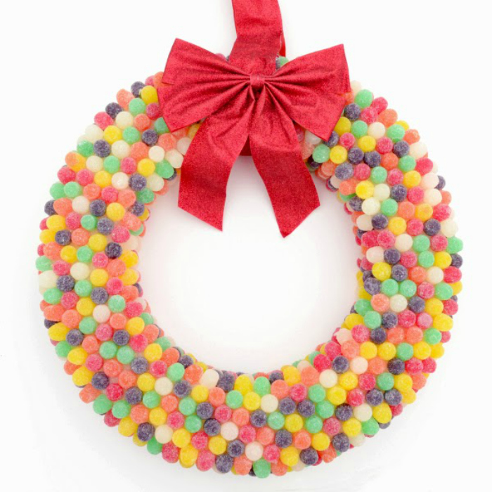 Gumdrop wreath