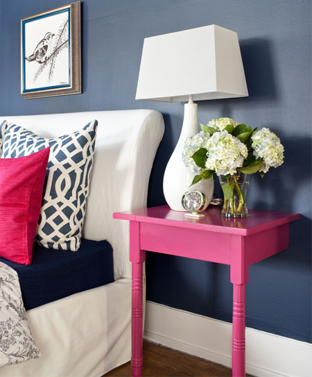 Half bedside table