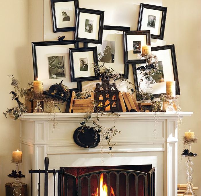 Halloween Skewed Decor