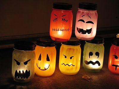 Halloween jars