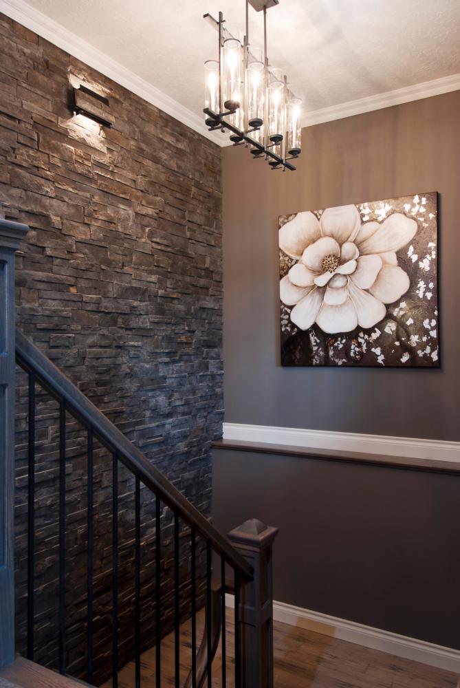 Stone Accent Wall.