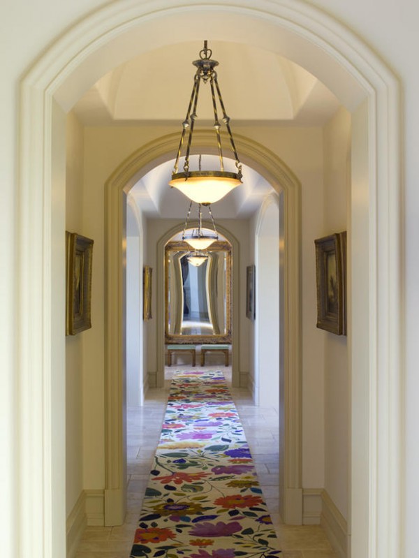 Hallway flowers runner