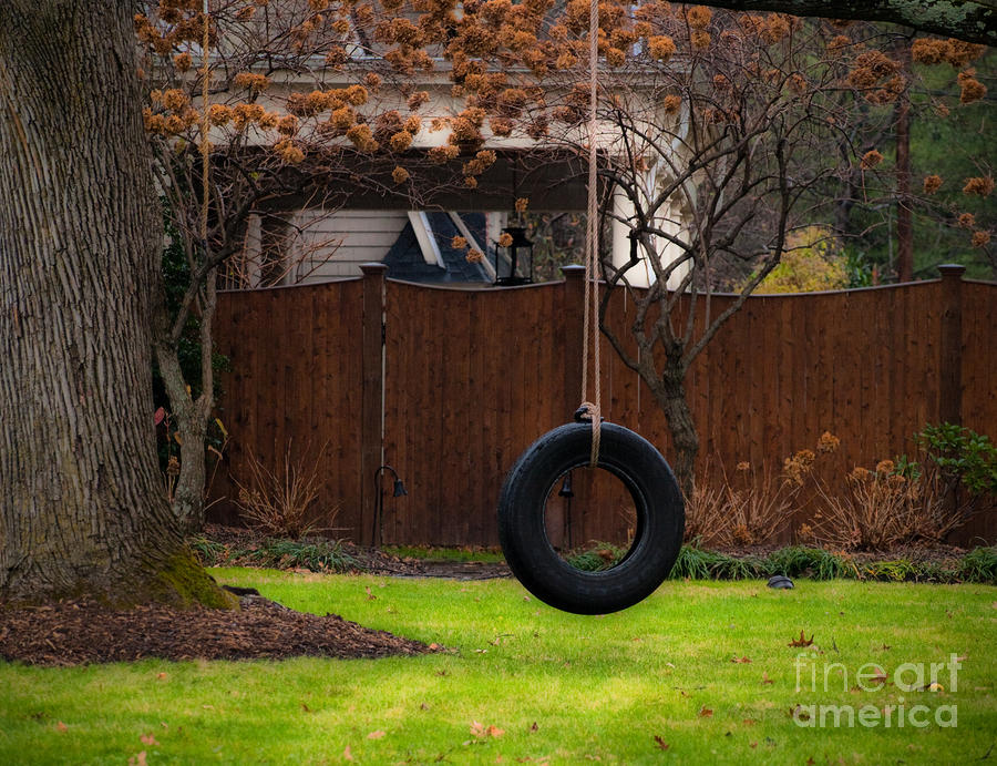 Hang a tire swing