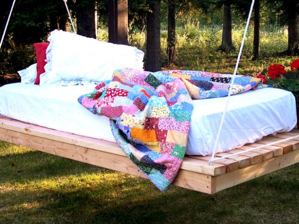 Hanging daybed beauty
