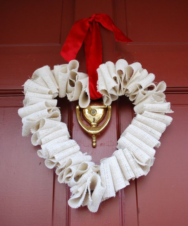 Heart wreath