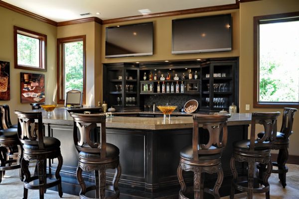 Home bar tv media