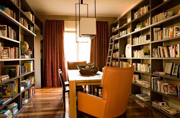 Home library study table