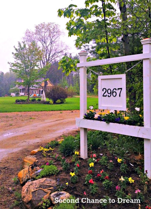 House number diy