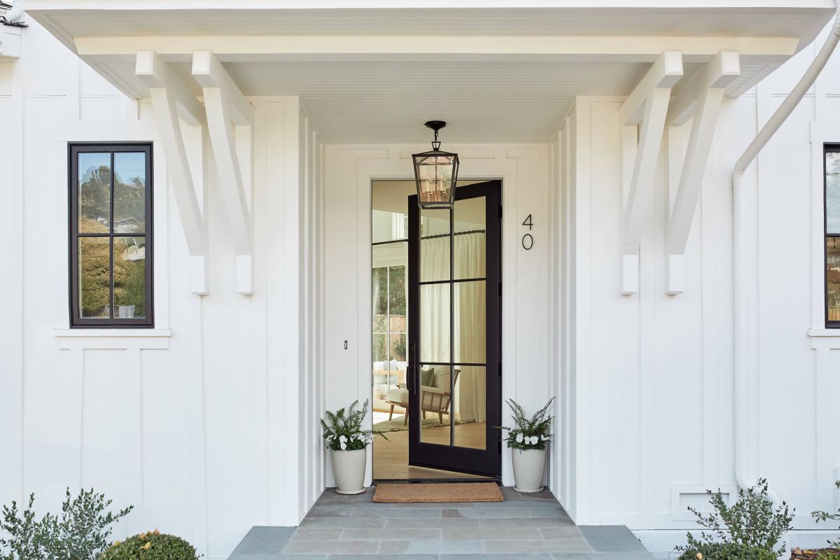 modern house number