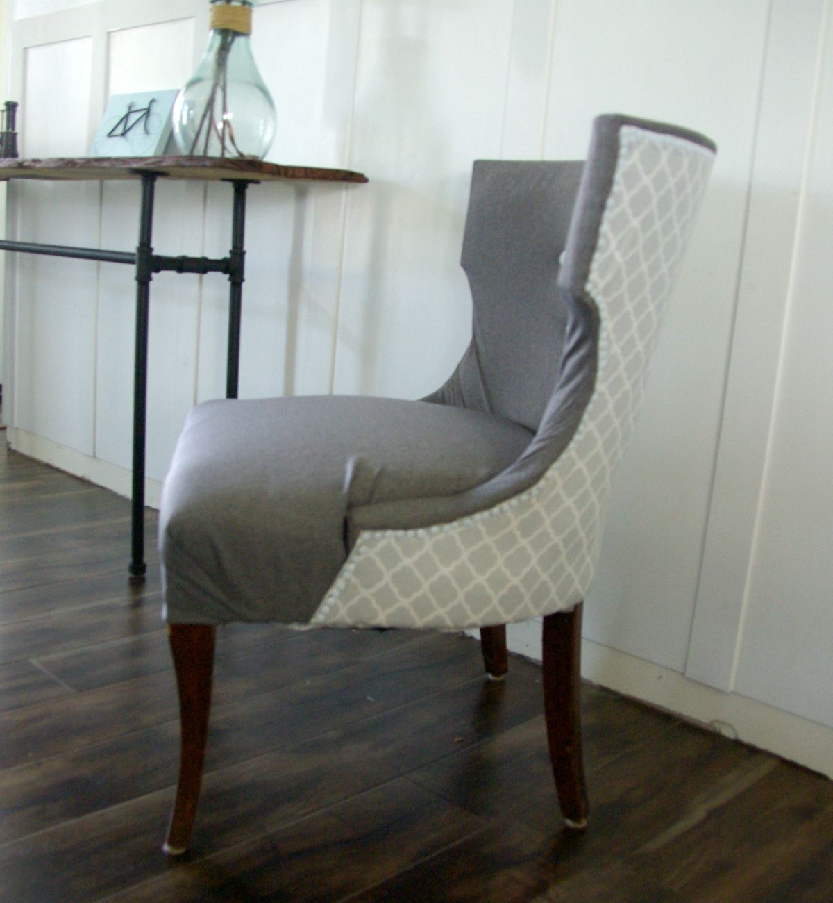 How to redo a chair no sew