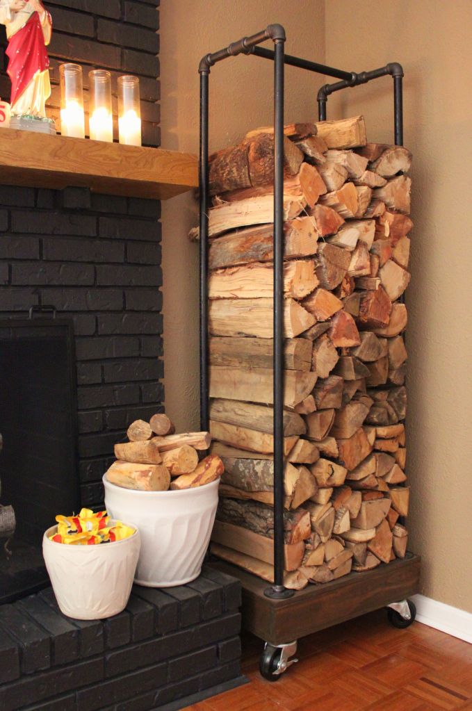 25 Cool Firewood Storage Designs For Modern Homes