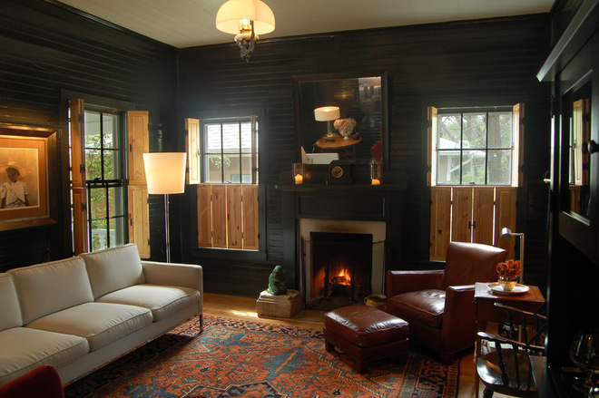 Interior wooden shutters