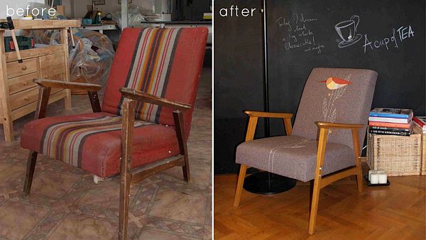 28 Before-After Reupholstered Chairs