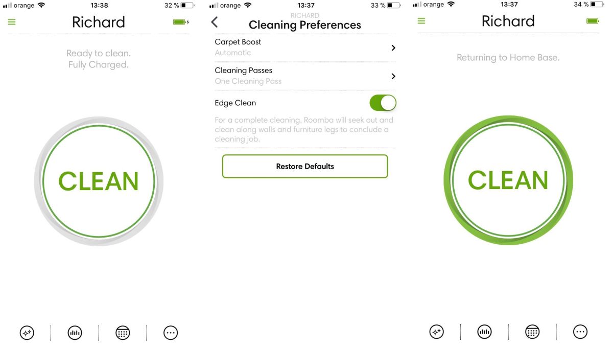 Irobot Roomba 980 Smart Phone App Available on Android and Apple Store