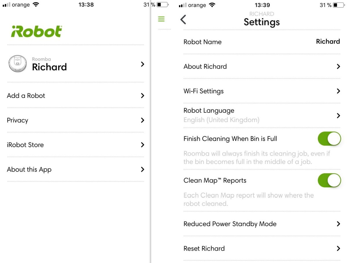 Irobot Roomba 980 Smart Phone App Control