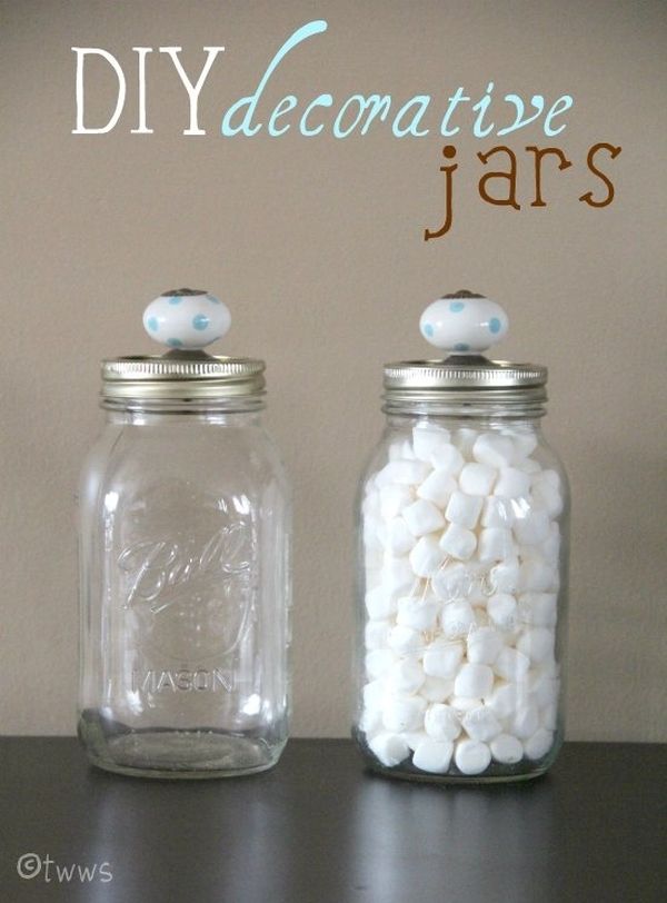 Jar lids knob