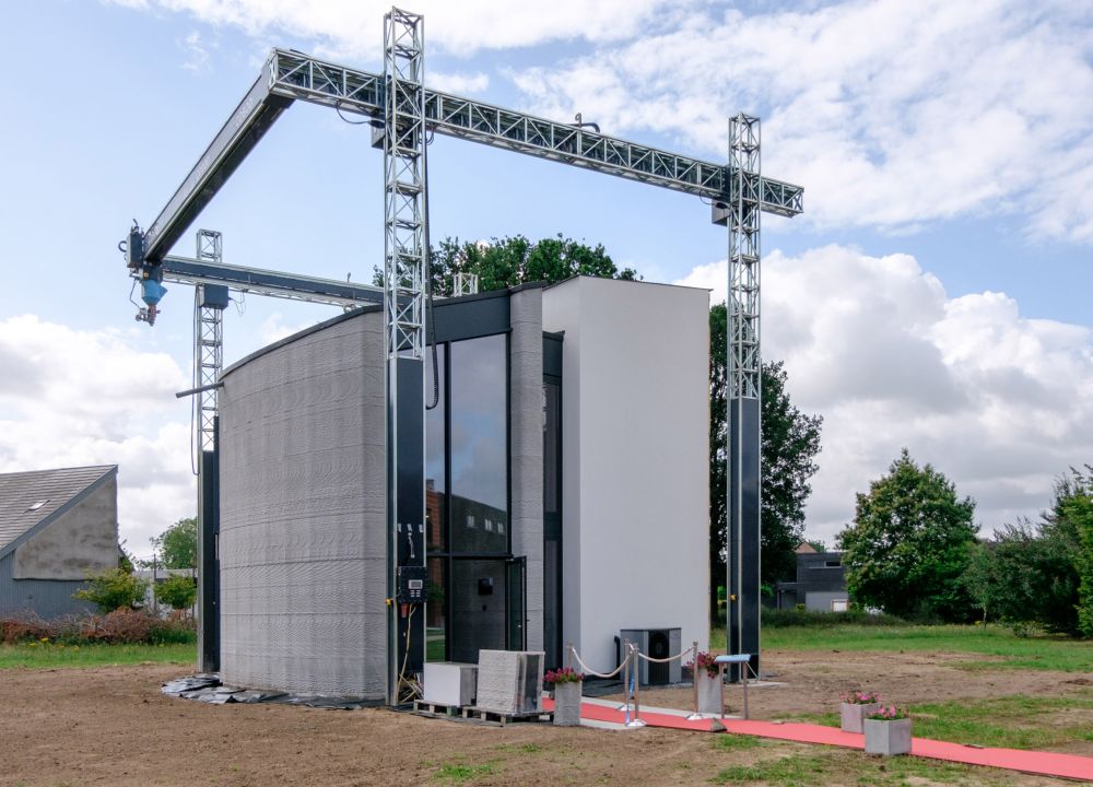 Two-Story Modern Monolith printed