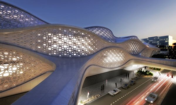 King abdullah financial district metro station in saudi arabia2