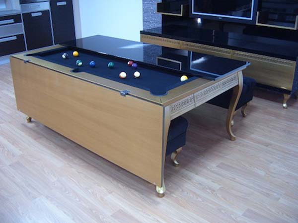 Koralturk gold pool and dining table