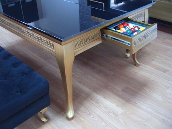 Koralturk gold pool and dining table2