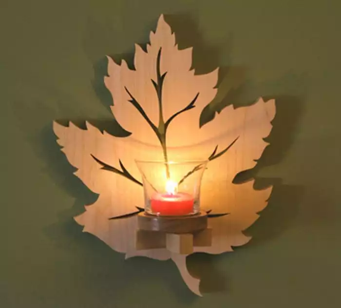 Leaf Sconce