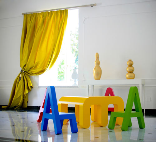 Letters furniture children 1