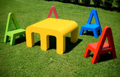 Letters furniture children 2