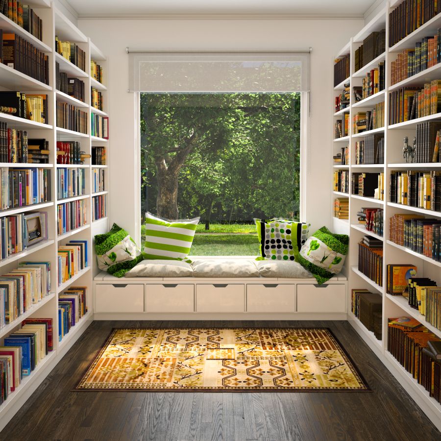 Library as reading nook