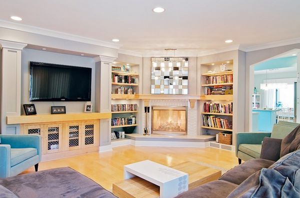 Living room with corner fireplace2