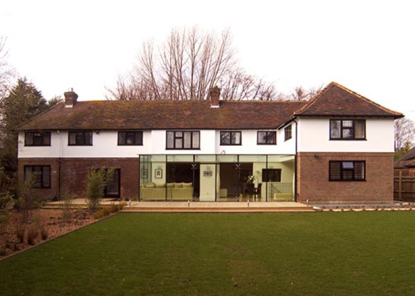 London house glass extension