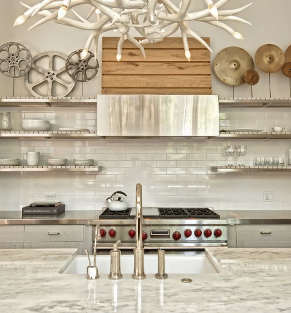 make a small kitchen appear larger
