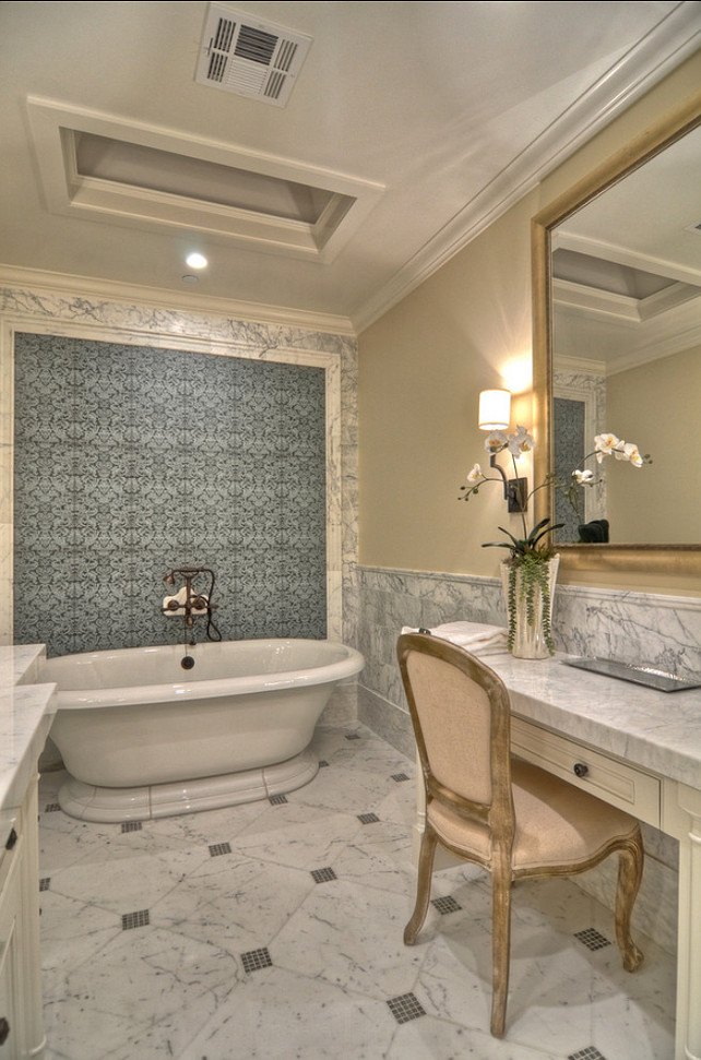 Marble beauty bathroom design