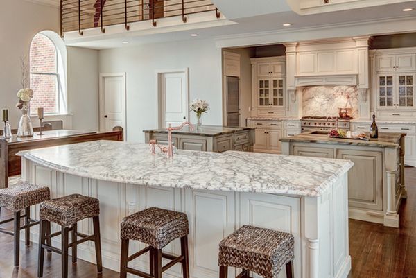 Marble kicthen counter top