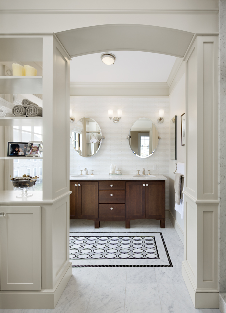 Master bathroom floor tiles