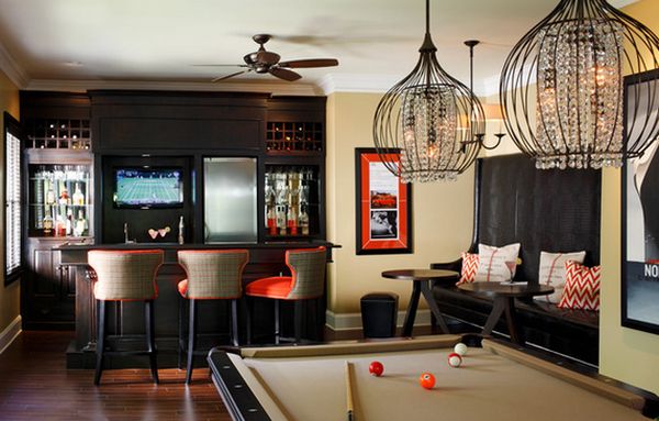 Media room kitchen bar chairs