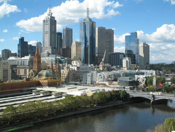 Melbourne australia skyline1