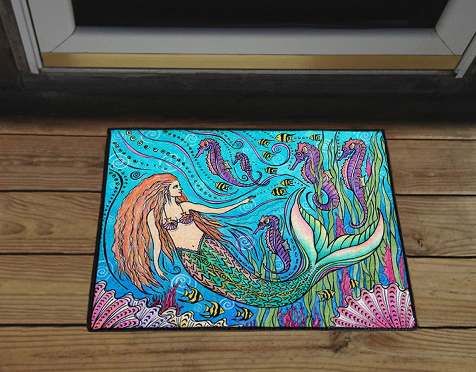 mermaid Doormat