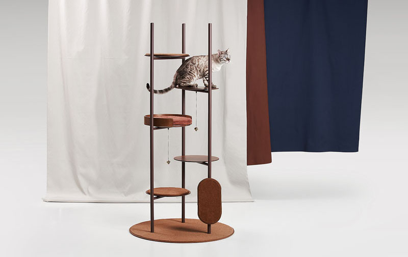 Modern cat tree