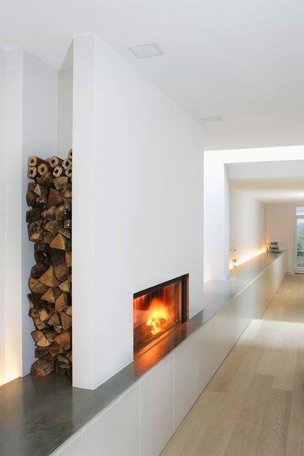 Modern firewood storage