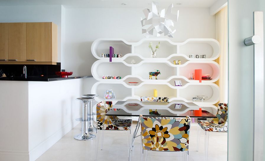 modern-white-shelves-honeycomb-style