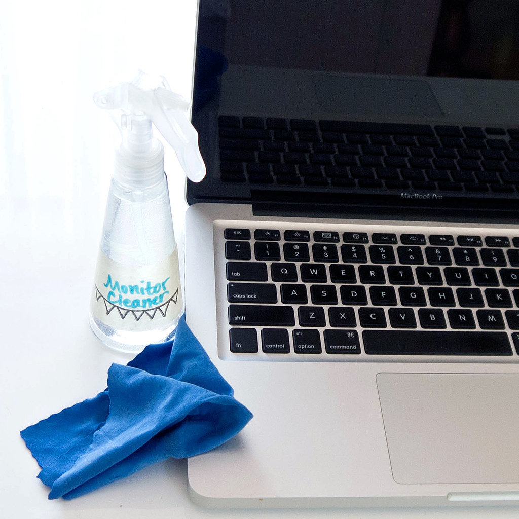 Monitor cleaner homemade