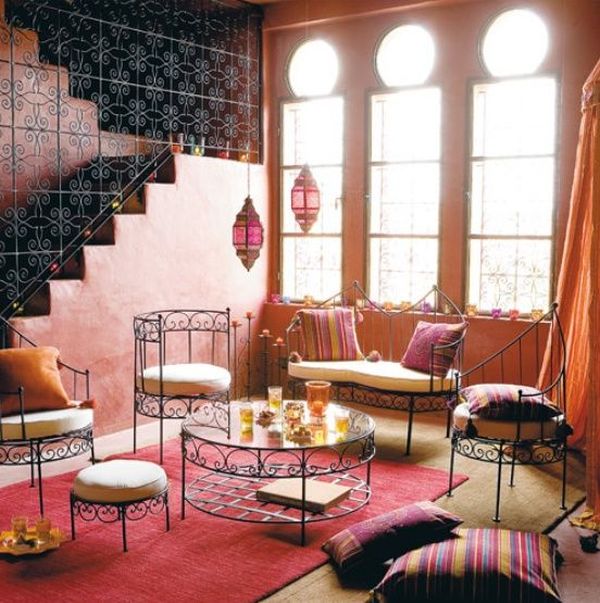 Morrocan living room design