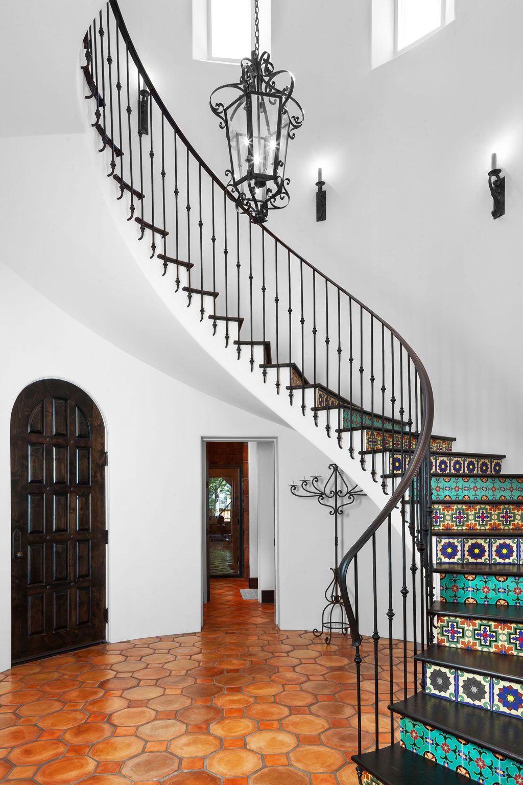 Morrocan stairs entryway