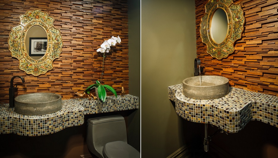 mosaic bathroom countertop shelf toilet